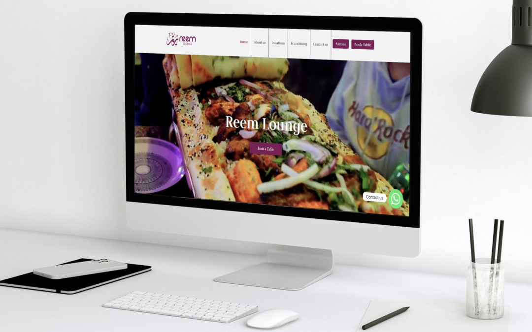 تصميم موقع كافيه الريم